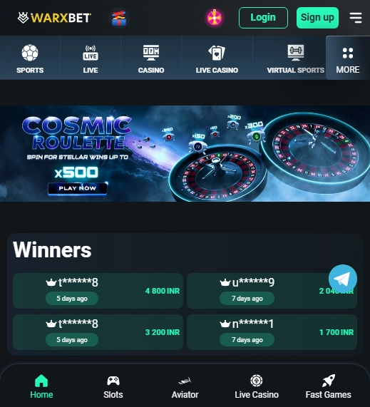 WarXBet Casino